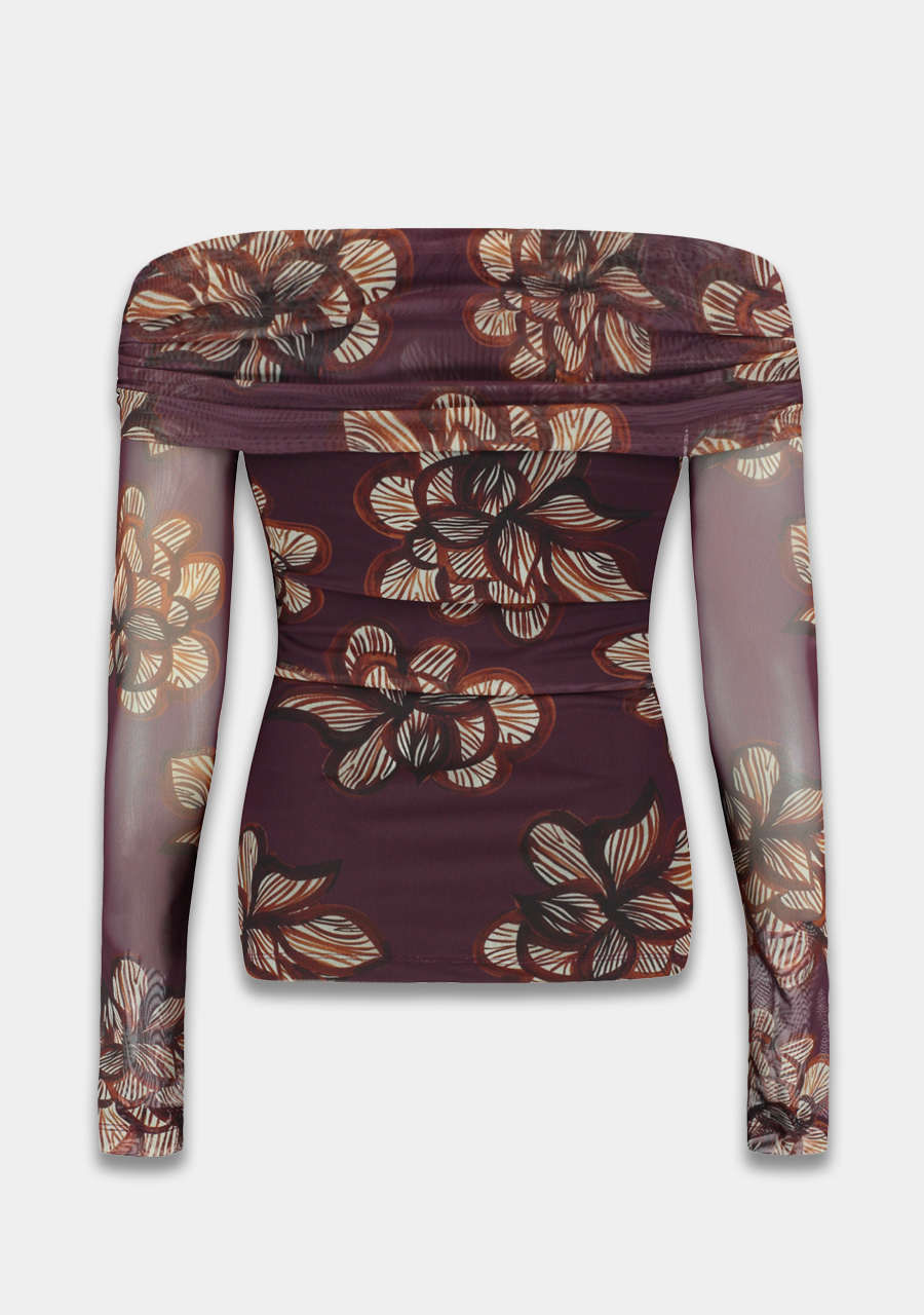 Harper & Yve Top Jenny SS6T503 Donker Paars