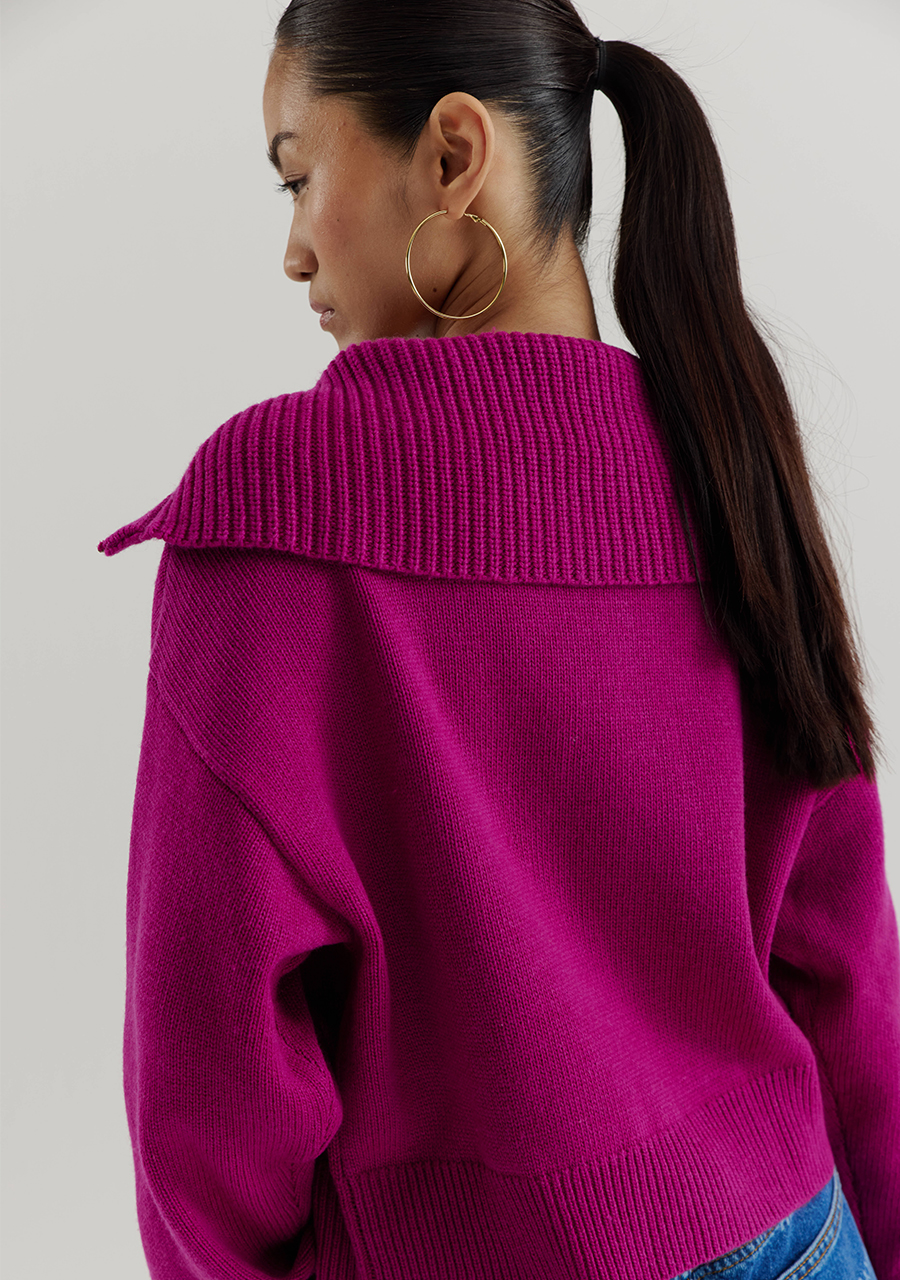 Harper & Yve Vest Isa AW25W801 Paars