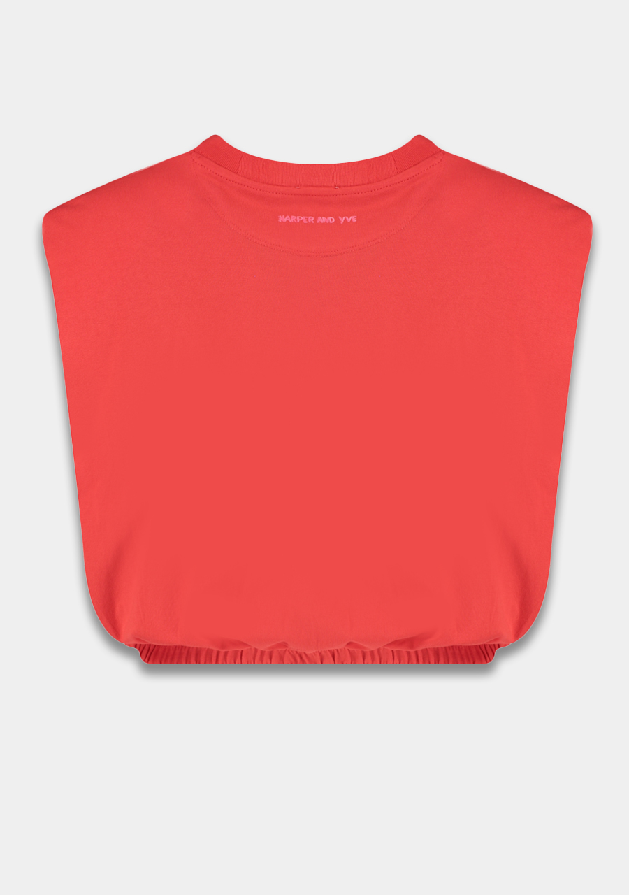 Harper & Yve Top Muscle HS25Y302 Rood