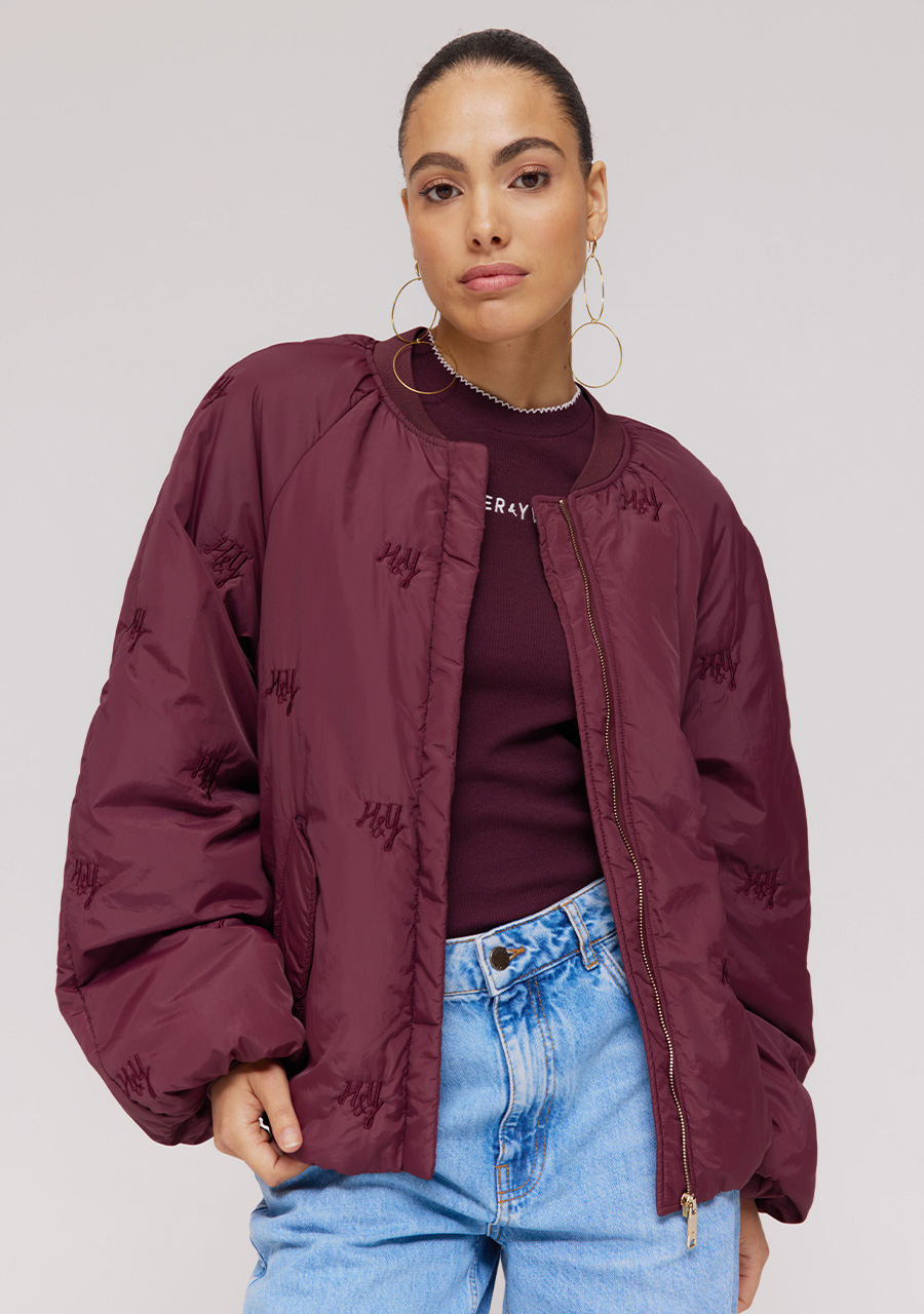 Harper & Yve Bomberjack Nori DW25N213 Bordeaux