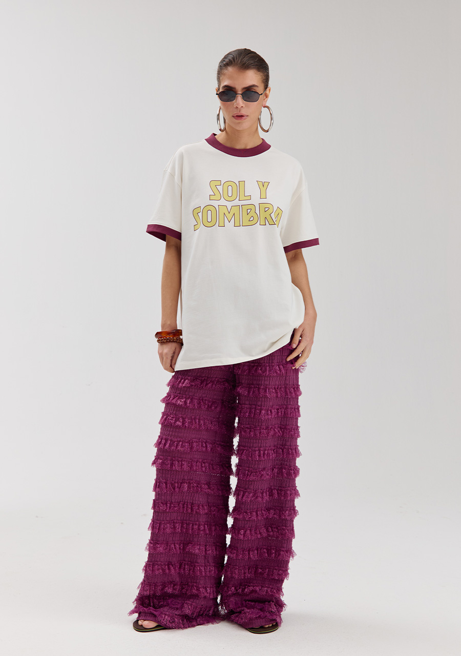 Harper & Yve Broek Lo HS6P106 Paars