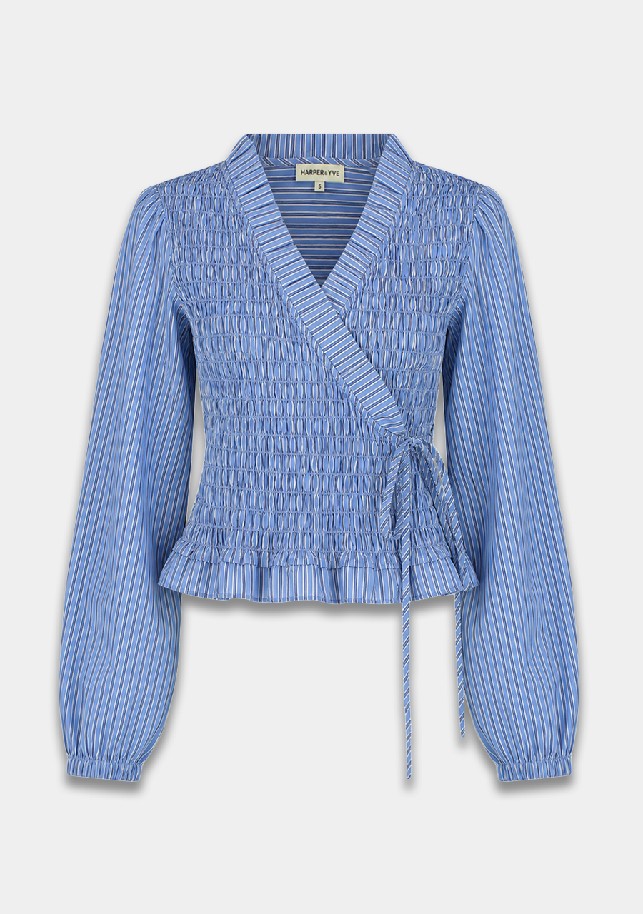 Harper & Yve Blouse Debby AW6C603 Blauw