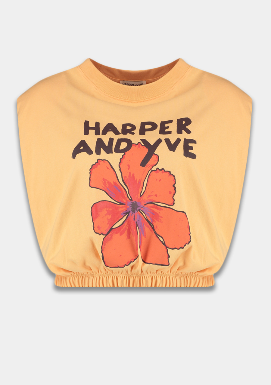 Harper & Yve Top Muscle HS25Y304 Oranje Harper & Yve Top Muscle HS25Y304 Oranje
