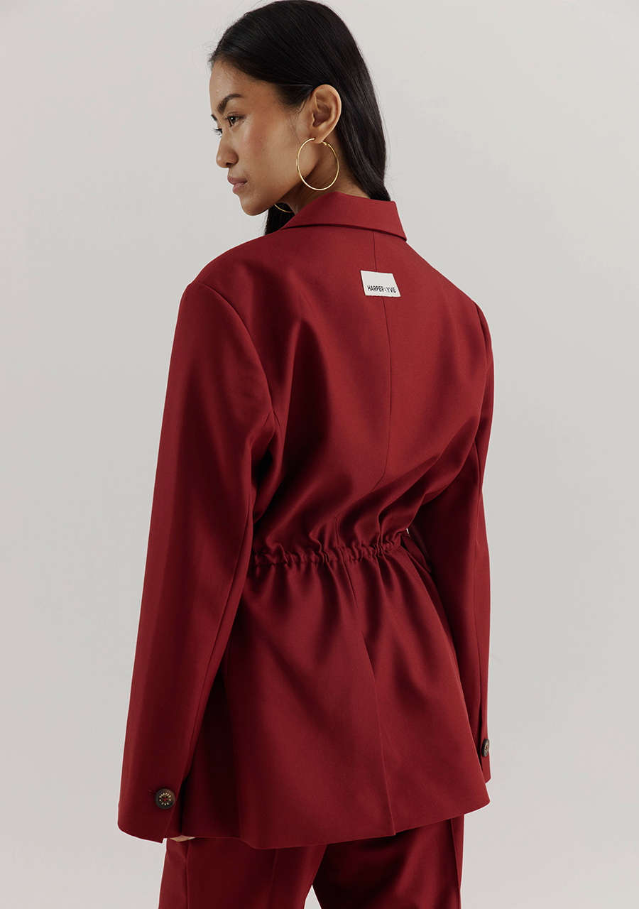 Harper & Yve Blazer Anina AW25N213 Bordeaux