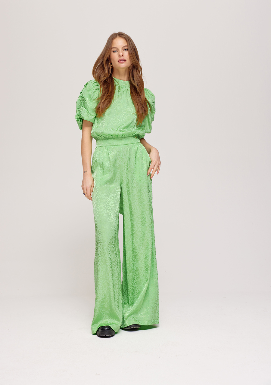 Harper & Yve Broek Rosie SS25J101 Groen