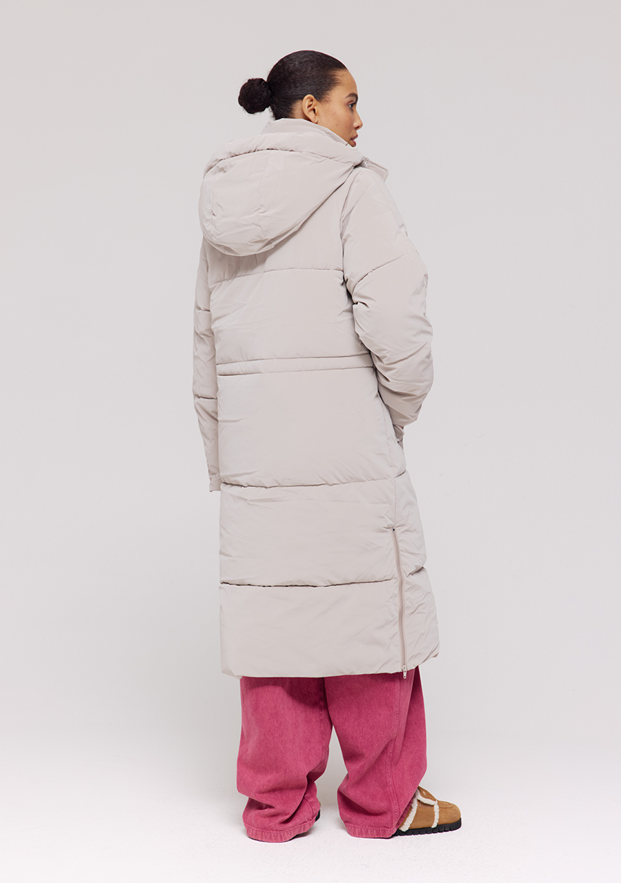 Harper & Yve Winterjas Yitty AW25N202 Licht grijs