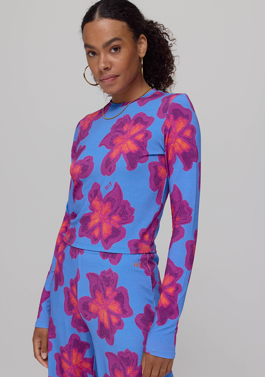 Harper & Yve Broek Jane AW25T102 Blauw