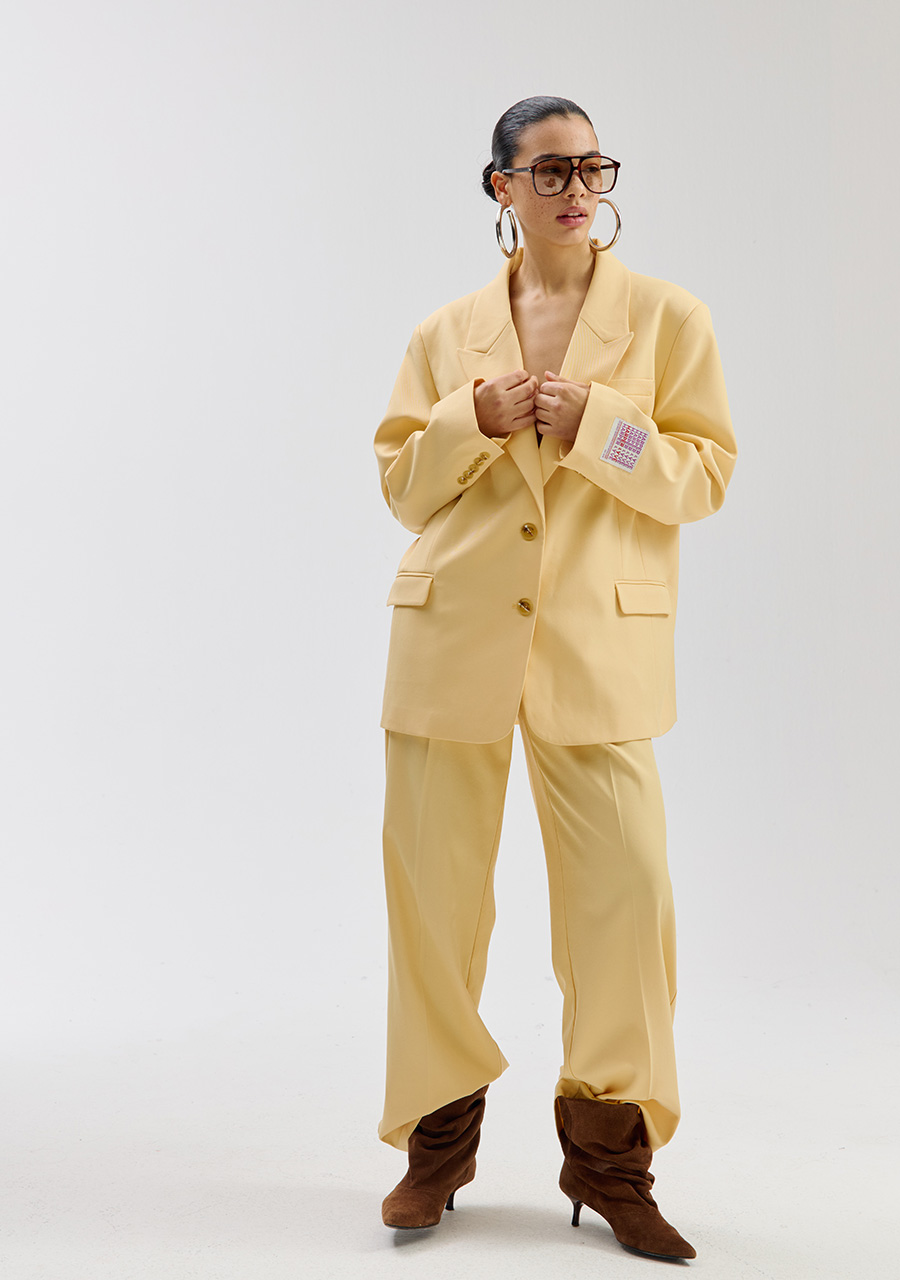 Harper & Yve Broek Anna SS6N106 Licht geel