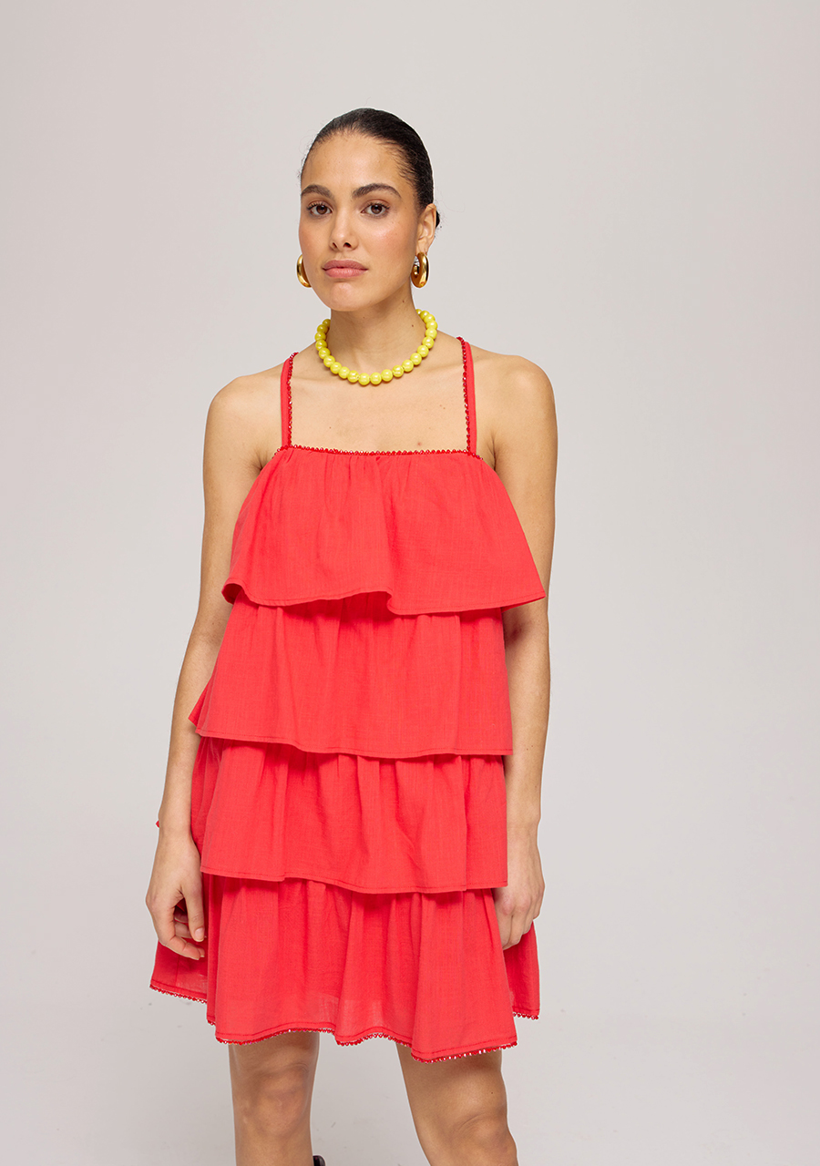 Harper & Yve Jurk Kaye HS25P909 Rood Harper & Yve Jurk Kaye HS25P909 Rood