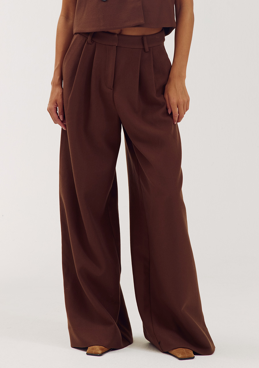 Harper & Yve Broek Mason DW6N101 Bruin