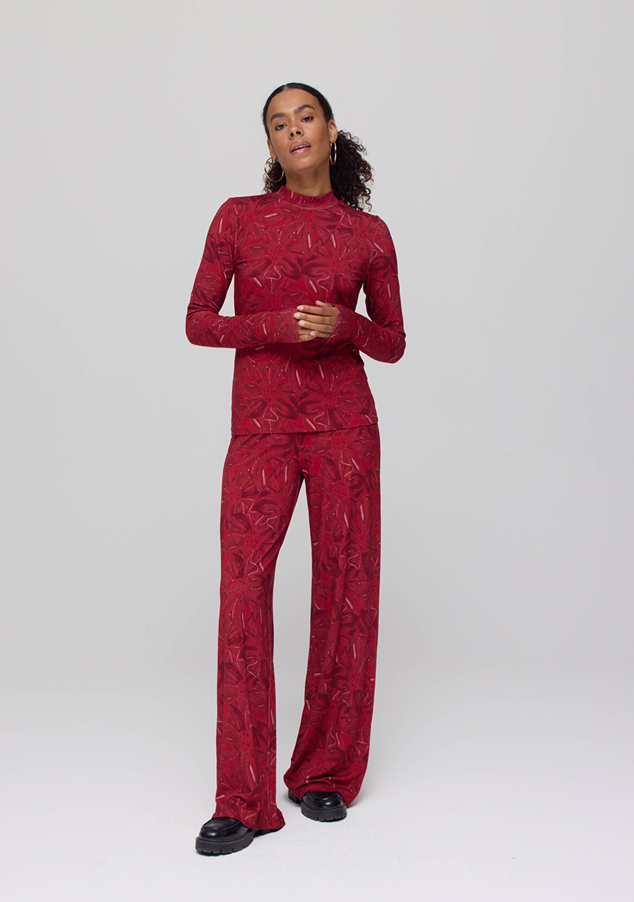 Harper & Yve Broek Jane AW25T101 Rood