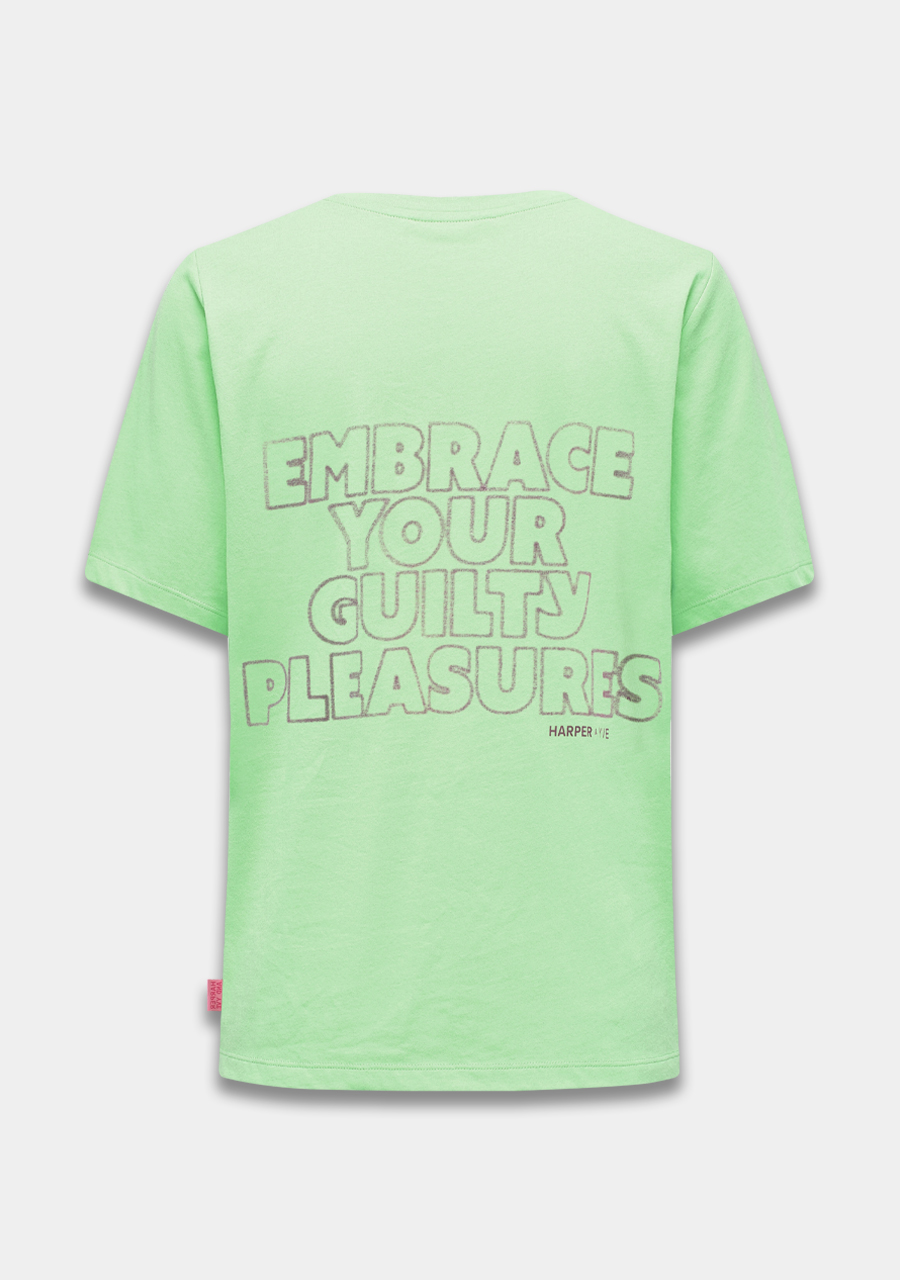 Harper & Yve T-shirt Embrace SS25Y300 Groen