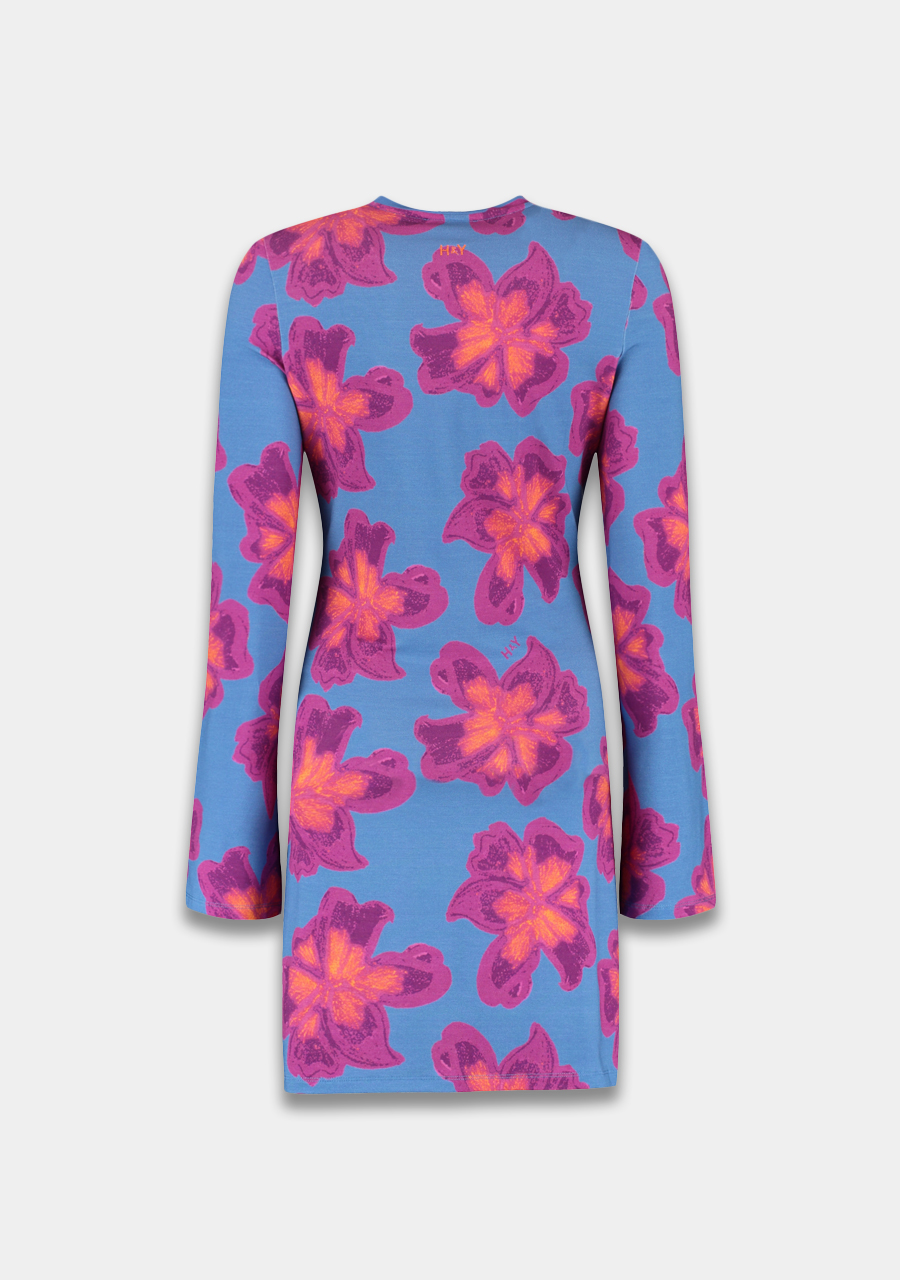 Harper & Yve Jurk Jolie AW25T904 Blauw Harper & Yve Jurk Jolie AW25T904 Blauw