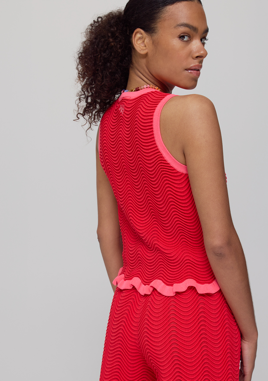Harper & Yve Top Donna HS25P402 Rood