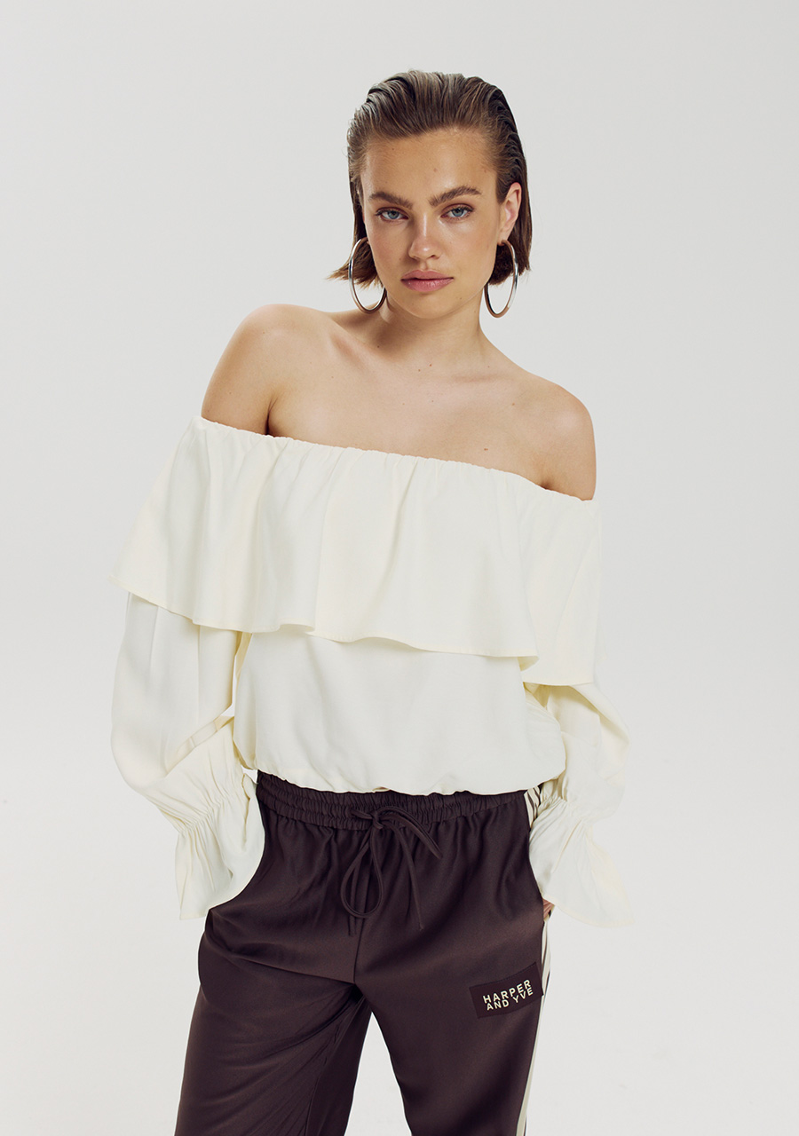 Harper & Yve Blouse Fynn AW6P609 Licht geel