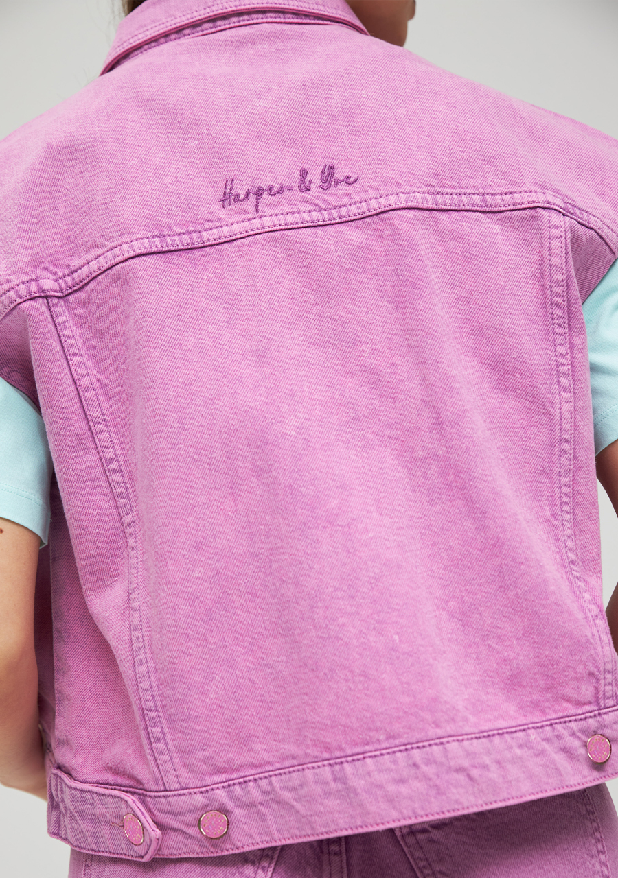 Harper & Yve Gilet Mara HS24D211 Rose Harper & Yve Gilet Mara HS24D211 Rose