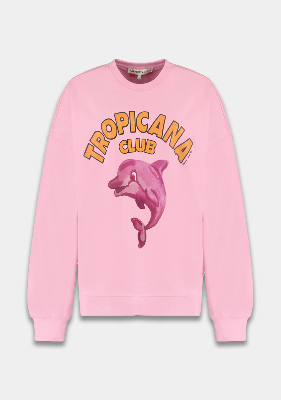 Harper & Yve Sweater Dolphin HST25Y500 Licht rose