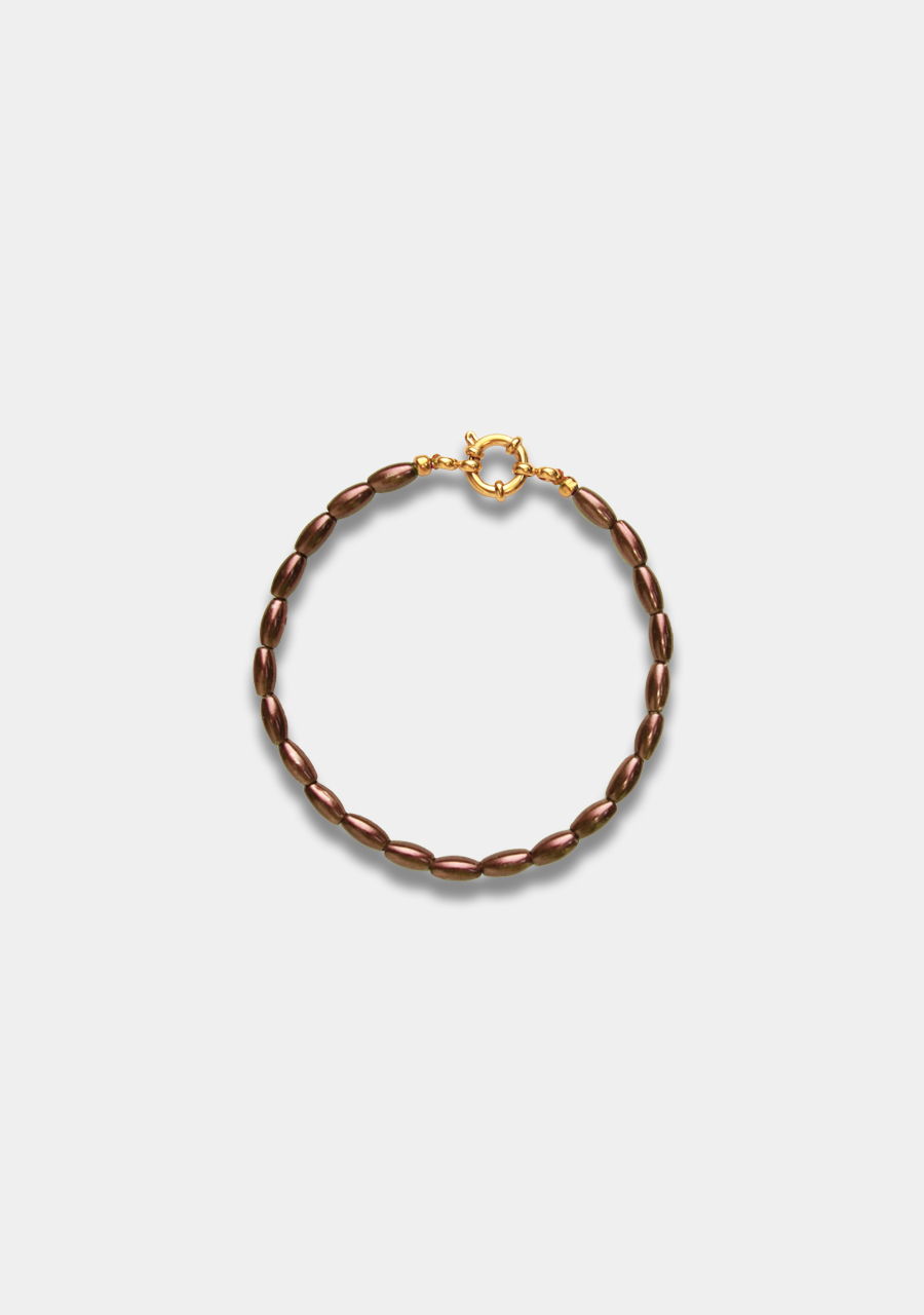 Harper & Yve Armband Polly AW25BACC13 Donker bruin