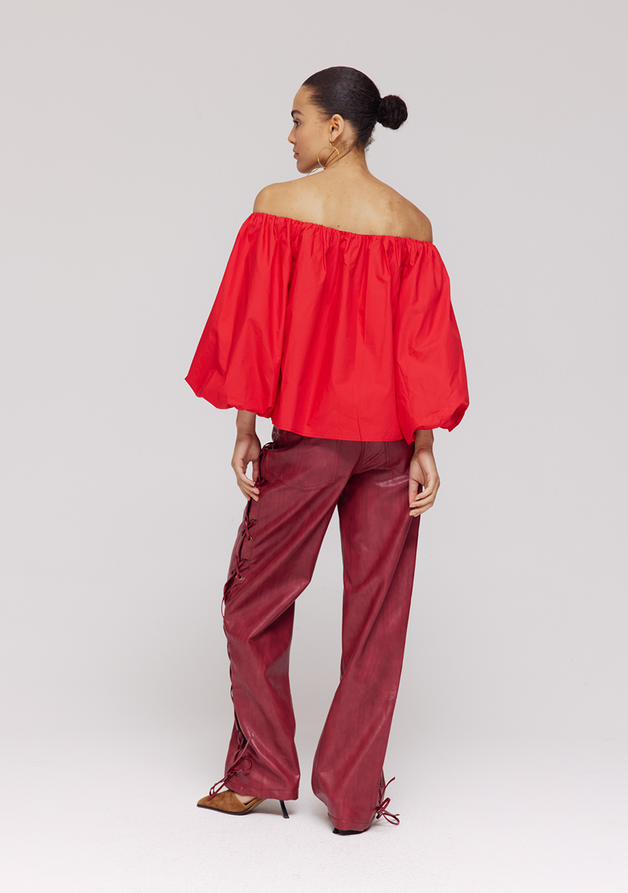 Harper & Yve Blouse Lauren DW25P612 Rood