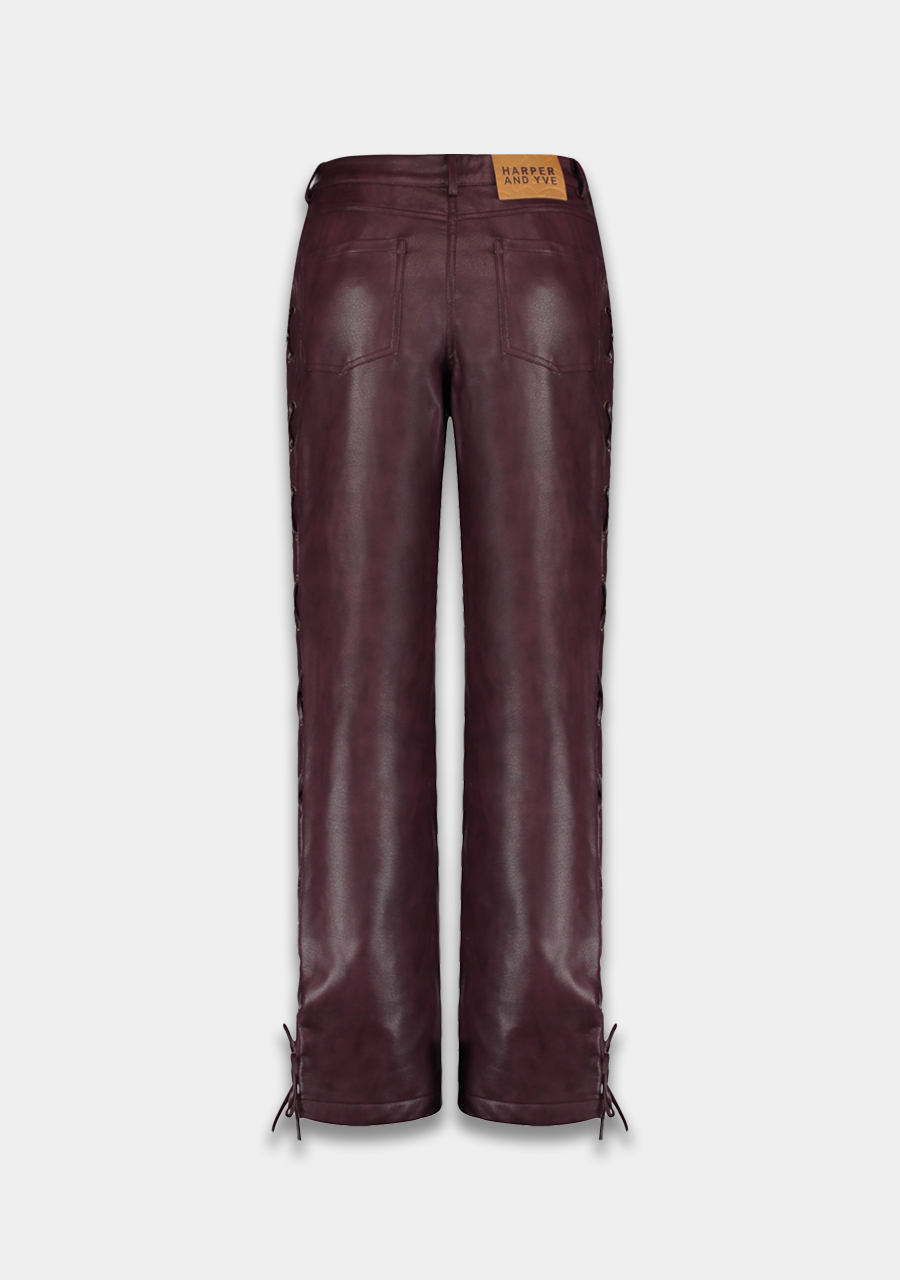 Harper & Yve Broek Sally DW25P111 Donker bruin