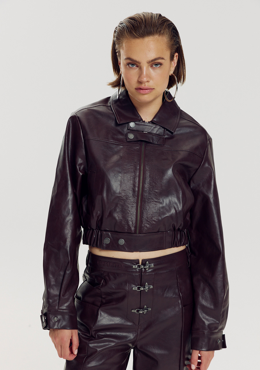 Harper & Yve Jacket Lira AW6N204 Donker Paars