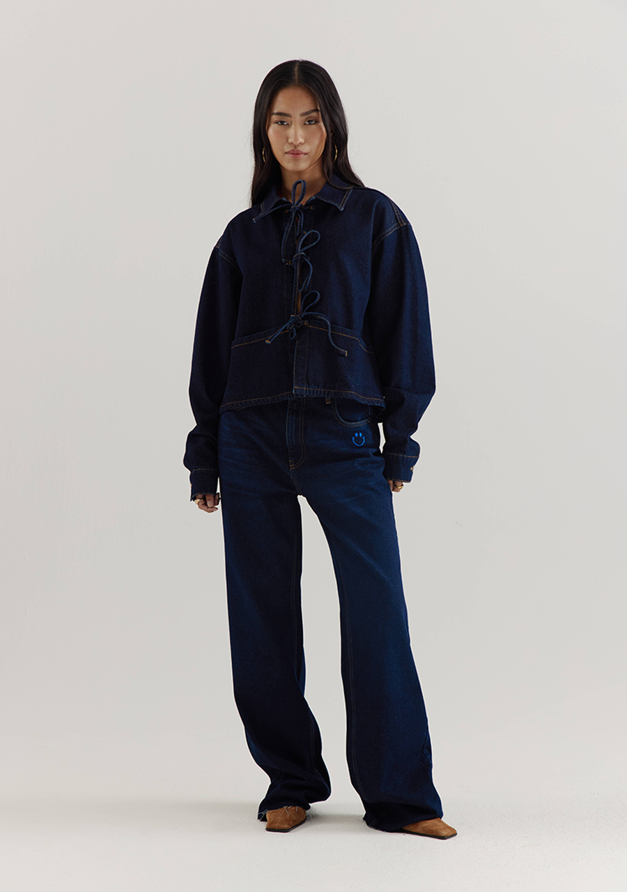Harper & Yve Jeans Yve AW25R101 Donker blauw