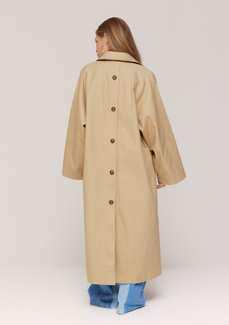 Harper & Yve Trenchcoat Tracy AW25N203 Beige
