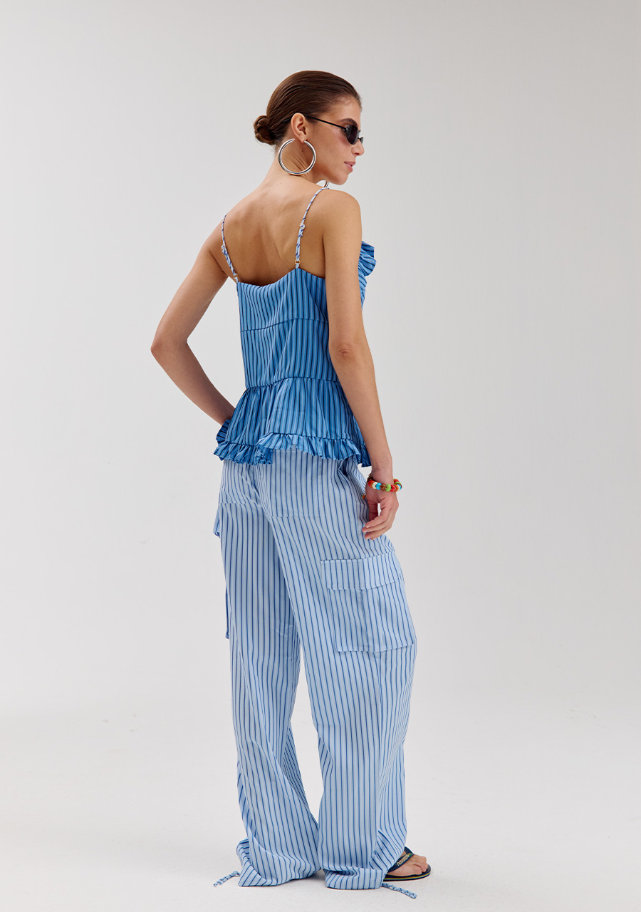 Harper & Yve Broek Daan HS6P103 Licht blauw