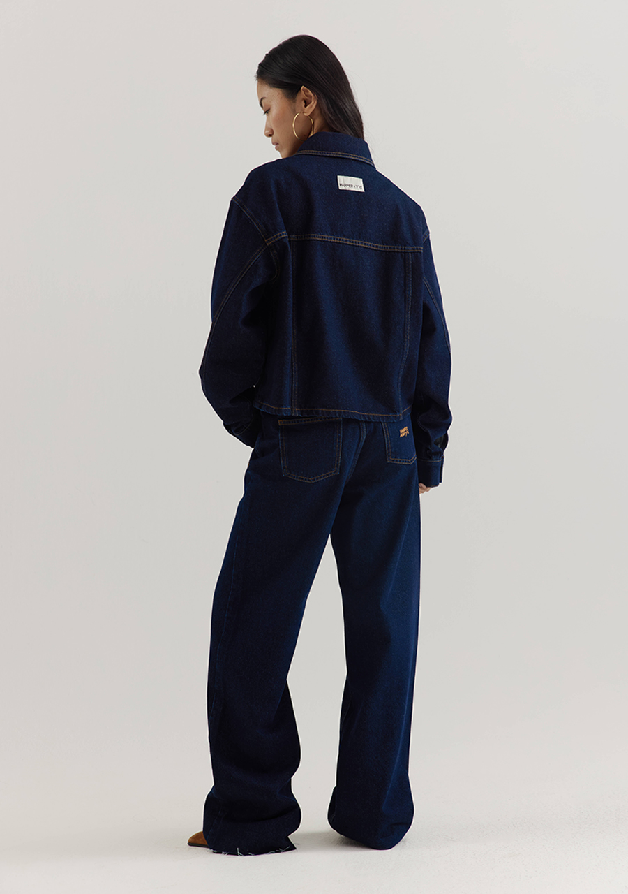 Harper & Yve Jeans Yve AW25R101 Donker blauw