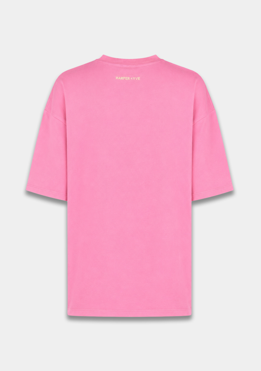 Harper & Yve T-shirt Wheel AW6Y302 Rose