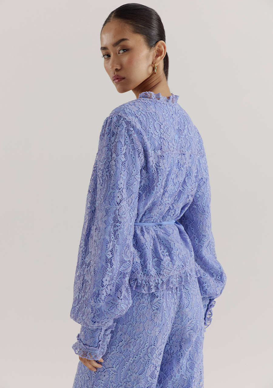 Harper & Yve Blouse Coby DW25P610 Licht blauw