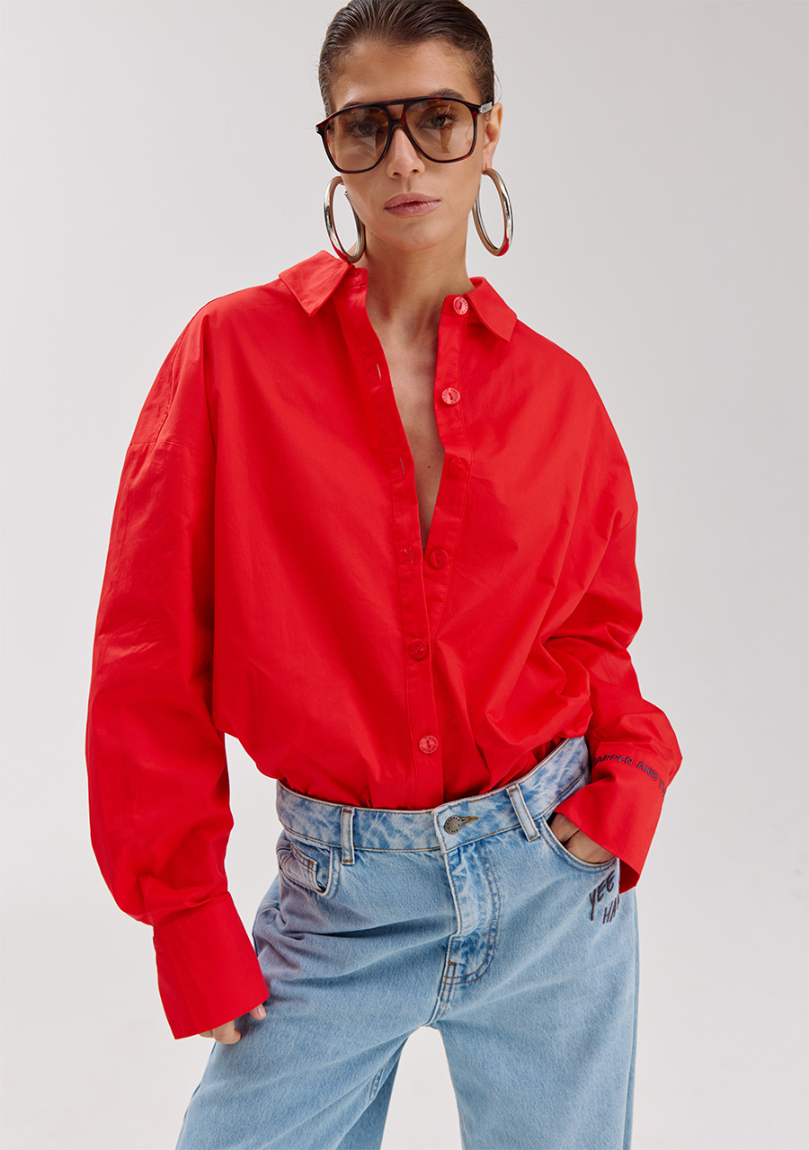 Harper & Yve Blouse Yelena SS6P605 Rood