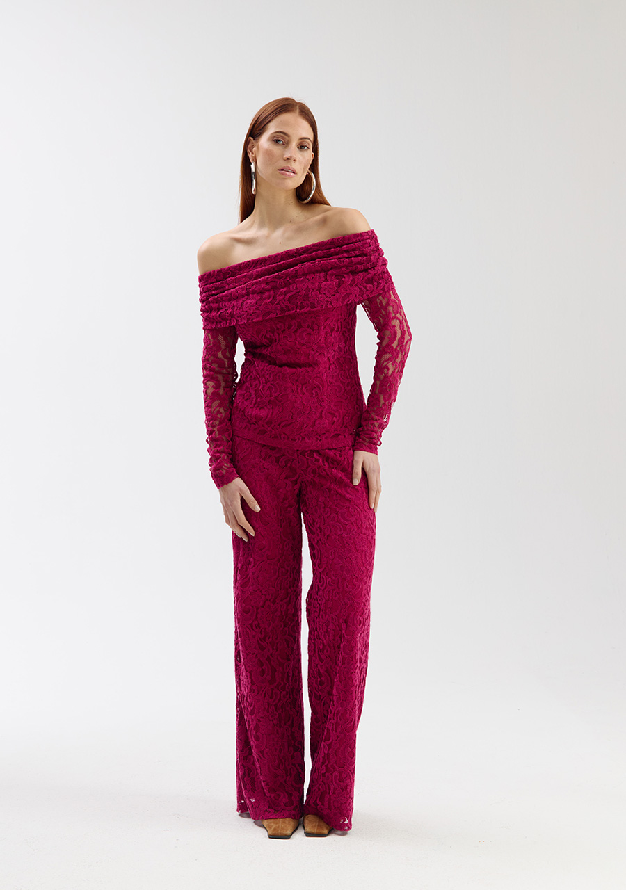 Harper & Yve Broek Lola SS6P102 Donker rose