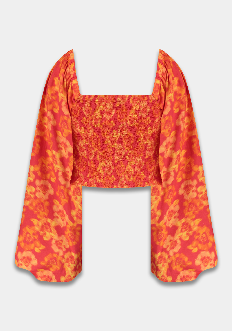 Harper & Yve Blouse Mimi HS6C607 Oranje