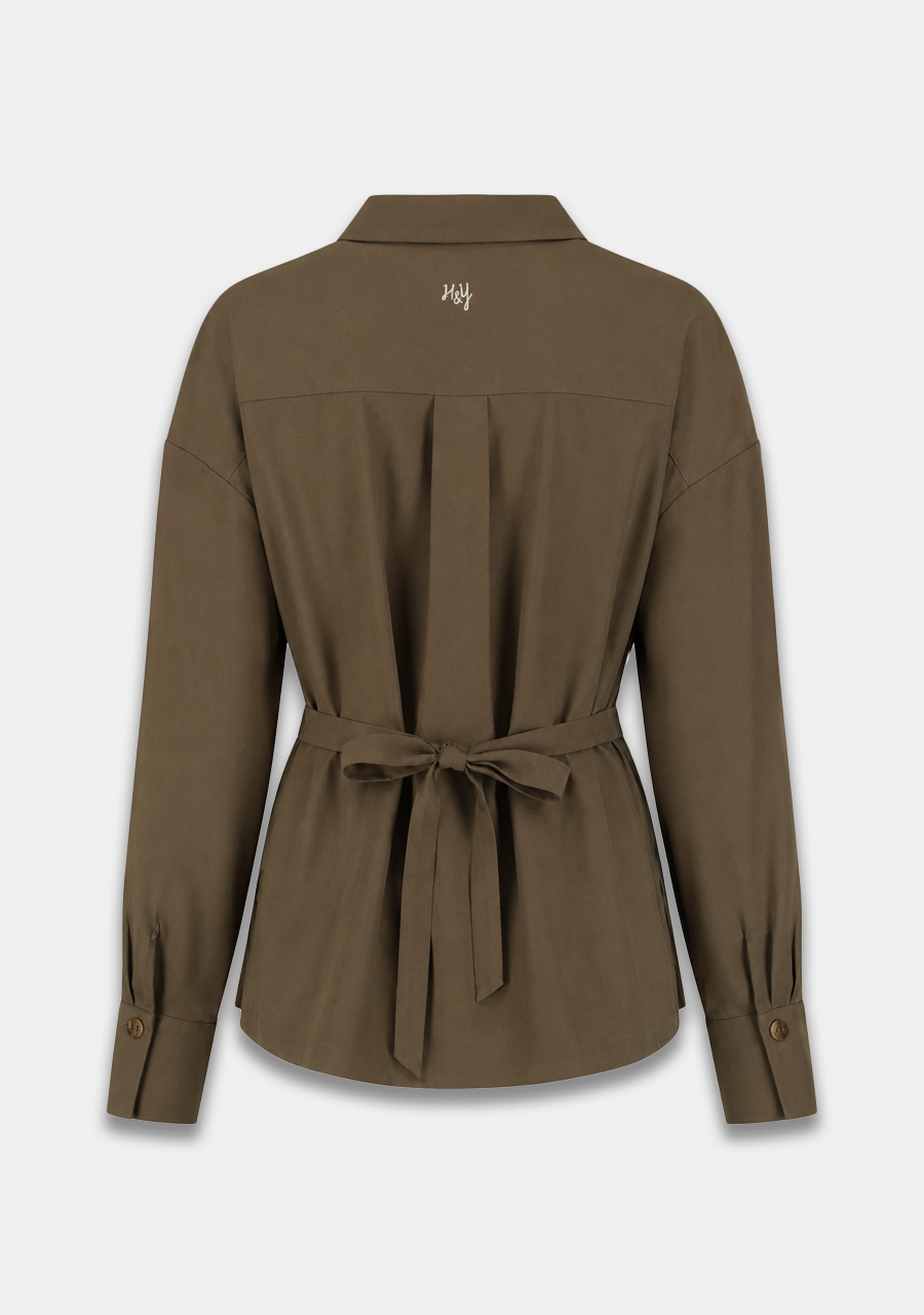 Harper & Yve Blouse Helena AW6P600 Leger Groen