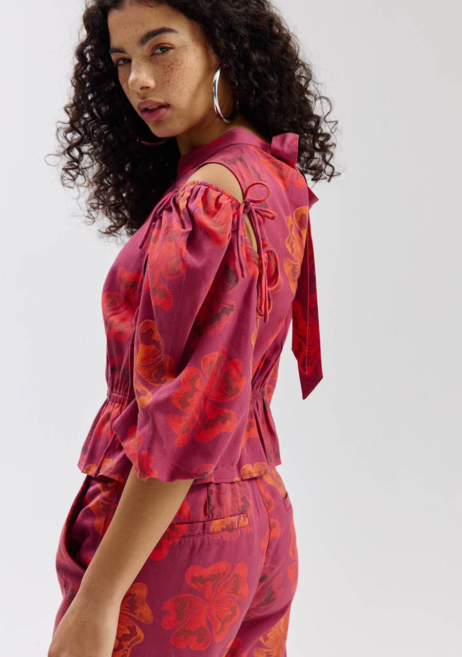 Harper & Yve Blouse Jacey SS6C401 Rood