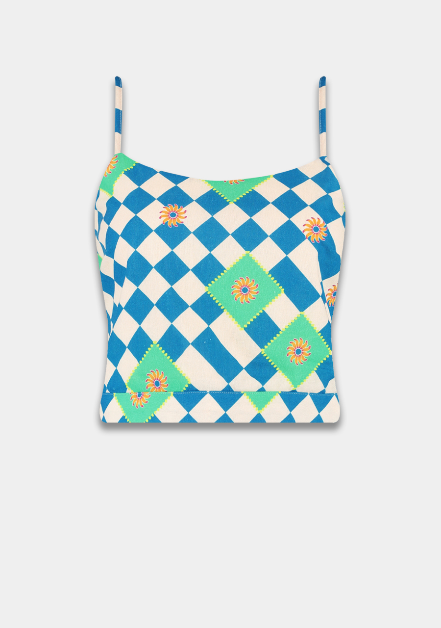 Harper & Yve Top Lucy HS24P411 Blauw Harper & Yve Top Lucy HS24P411 Blauw