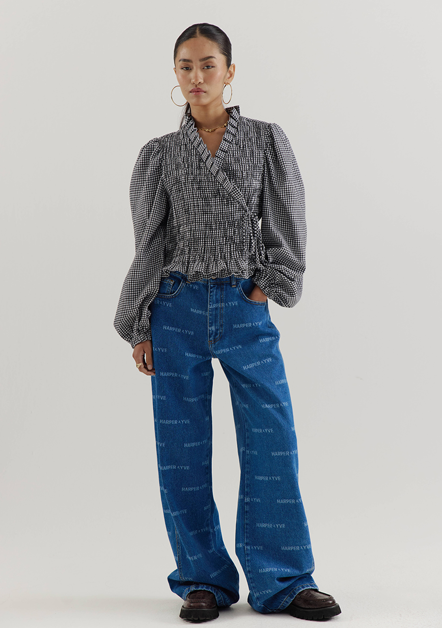 Harper & Yve Jeans Mayra AW25D102 Jeans blauw