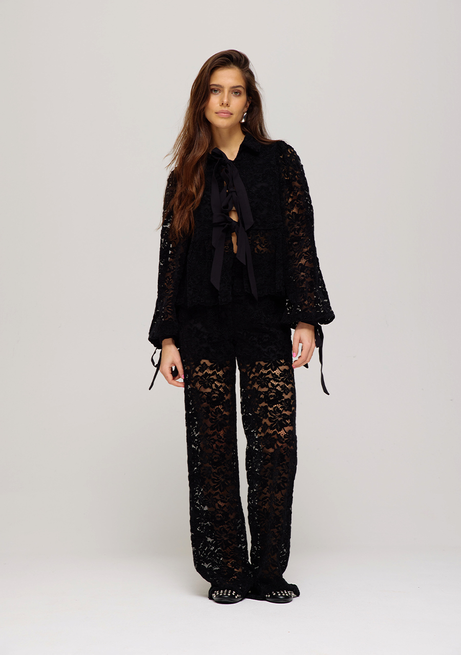 Harper & Yve Broek Lola SS25P104 Zwart
