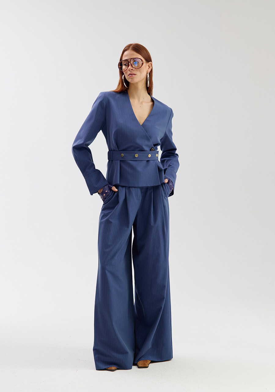 Harper & Yve Blazer Lida SS6N209 Raf blauw