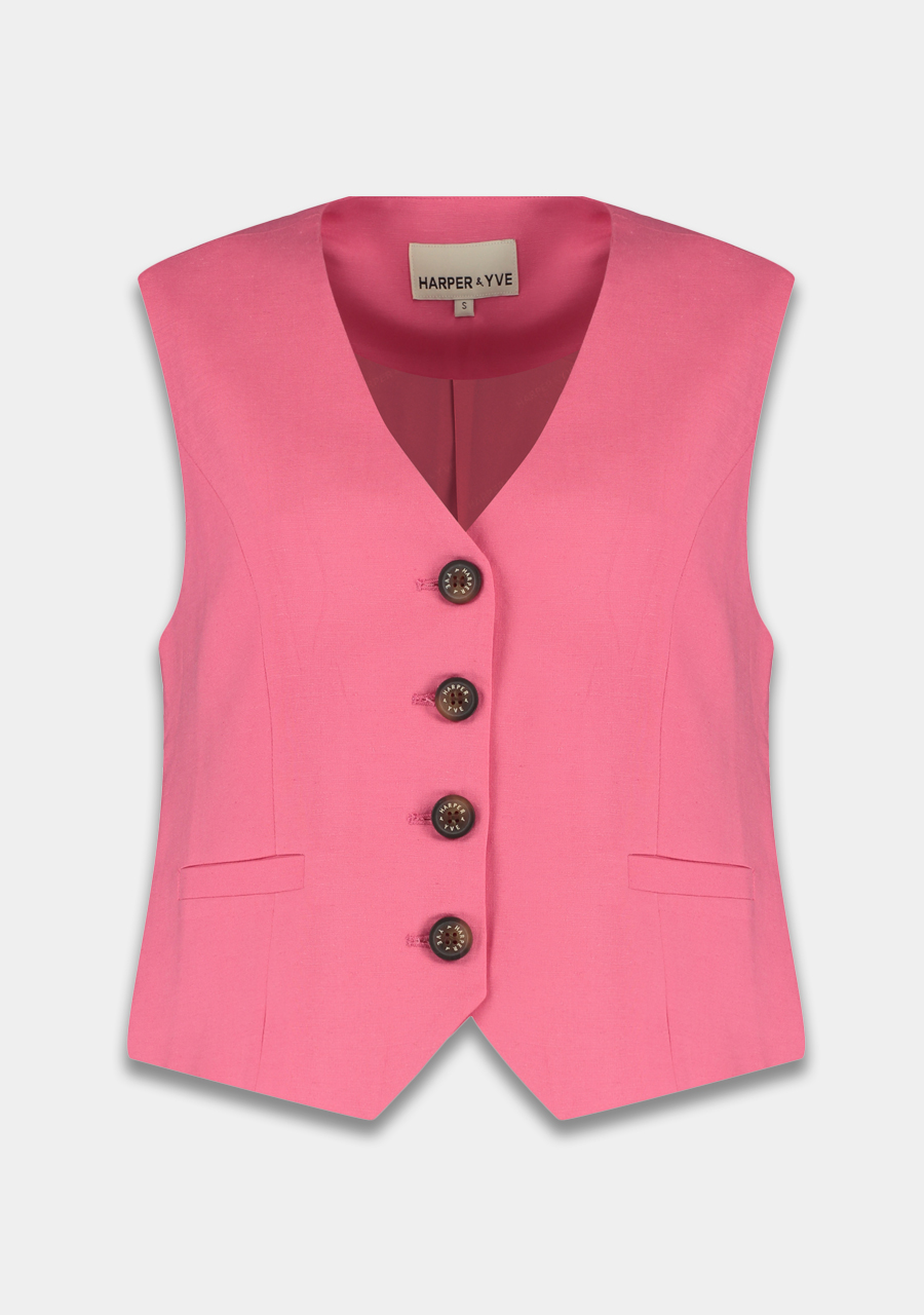 Harper & Yve Gilet Ivana HS25N202 Licht rose