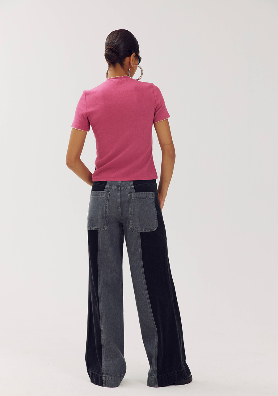 Harper & Yve Jeans Madelynn AW6R101 Grijs