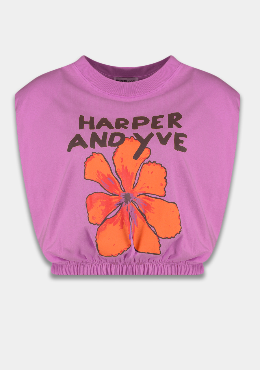 Harper & Yve Top Muscle HS25Y304 Lila