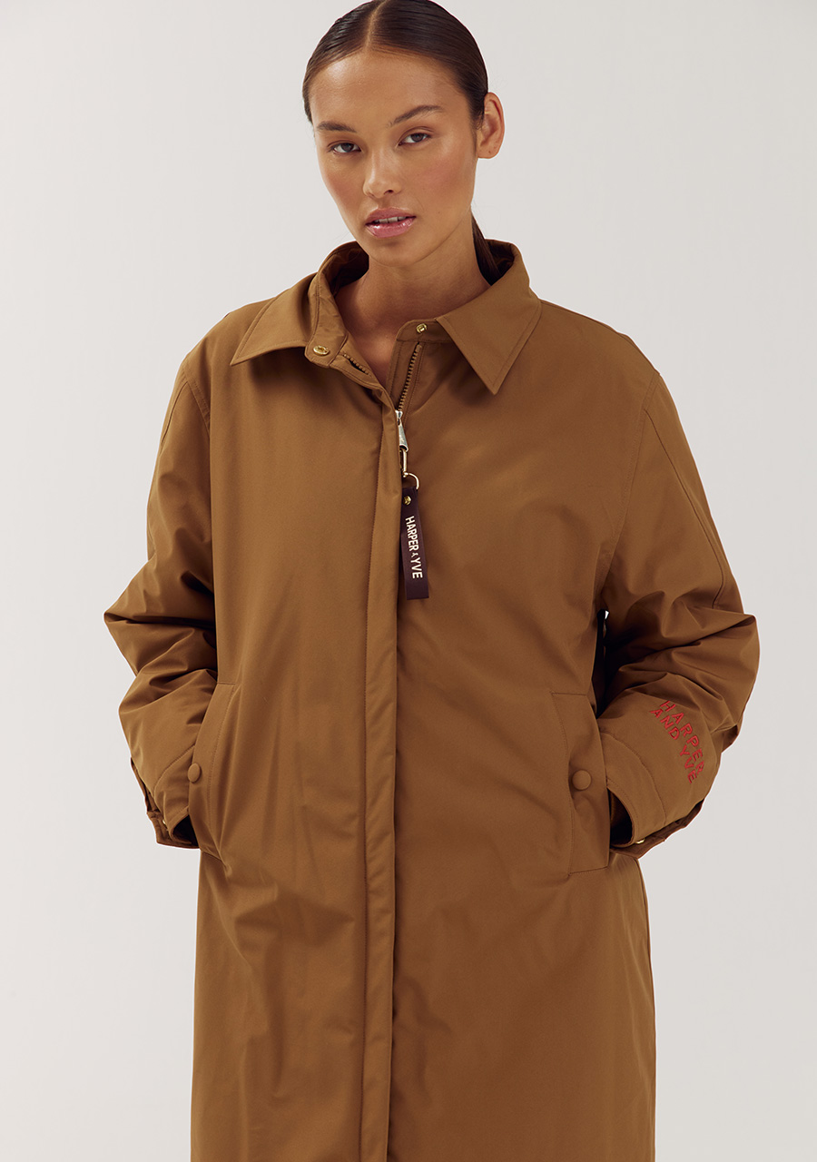 Harper & Yve Winterjas Bexley AW6N224 Midden bruin