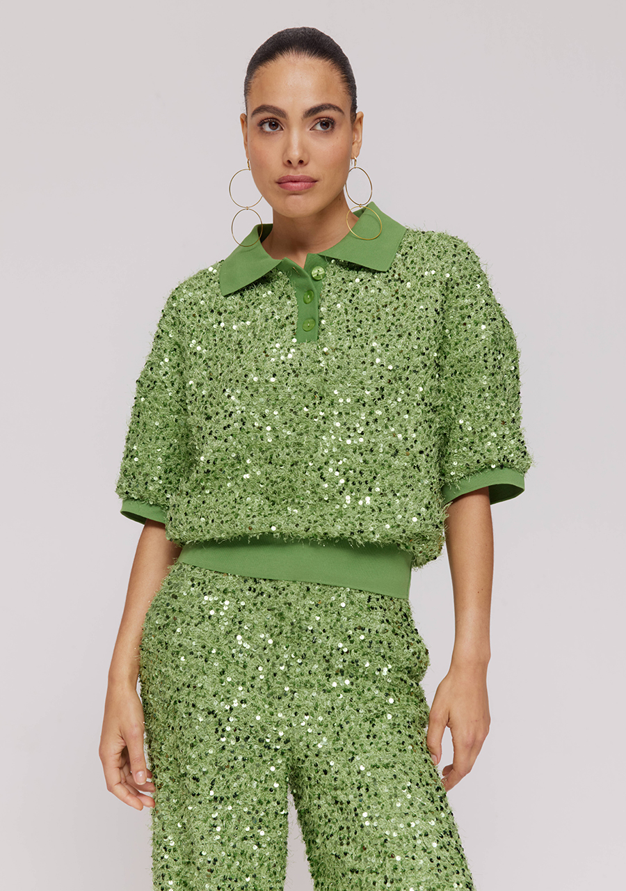 Harper & Yve Broek Holly DW25P114 Groen