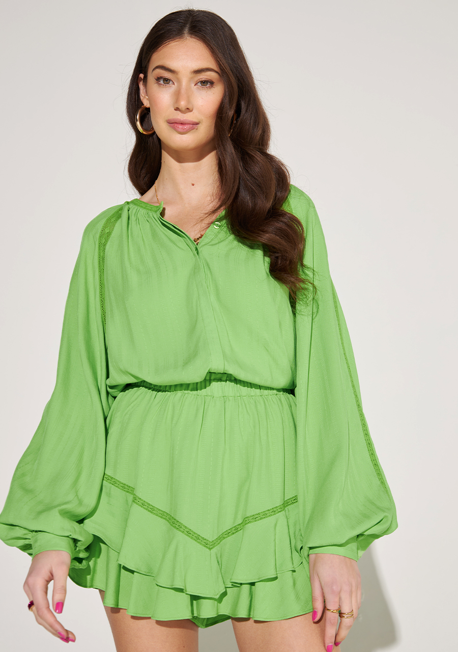 Harper & Yve Blouse Yanick SS24J604 Groen