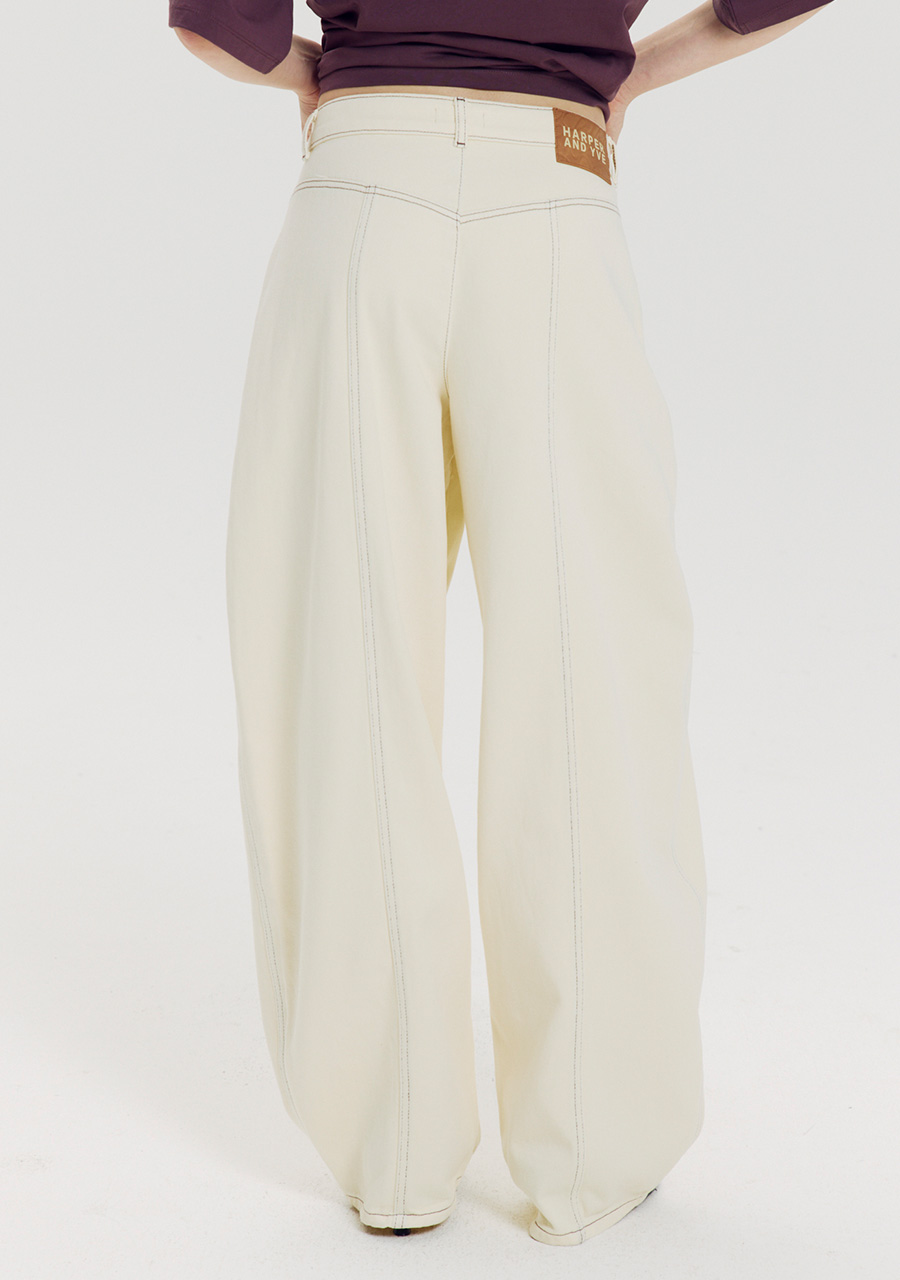 Harper & Yve Broek Arden AW6Z103 Licht geel