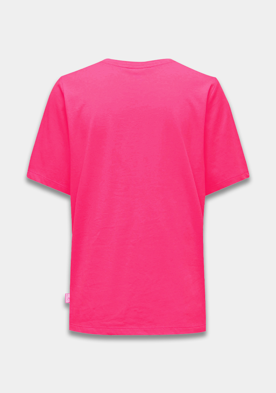 Harper & Yve T-shirt Rhinestone SS25Y301 Roze