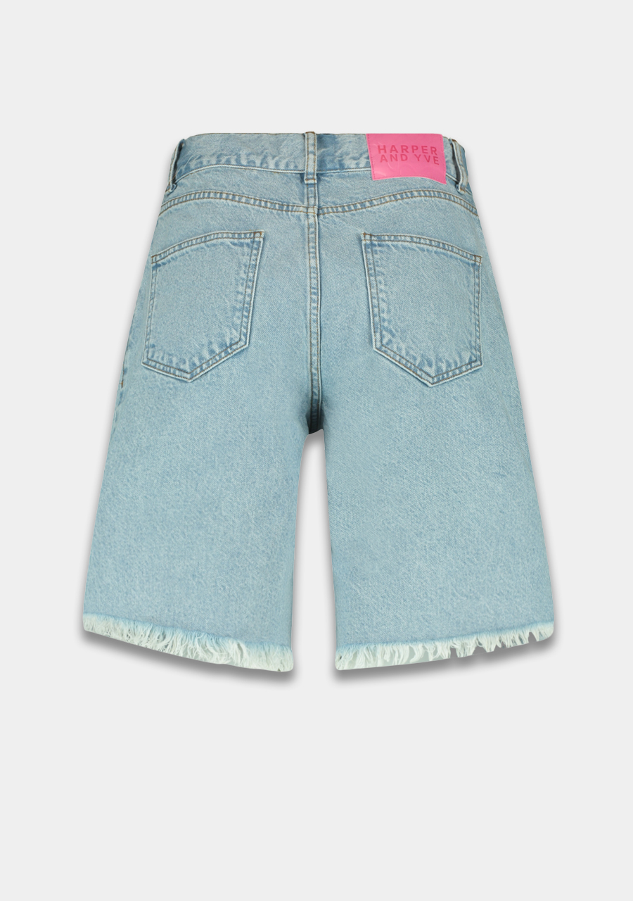 Harper & Yve Short Dionne HS25R104 Licht blauw Harper & Yve Short Dionne HS25R104 Licht blauw