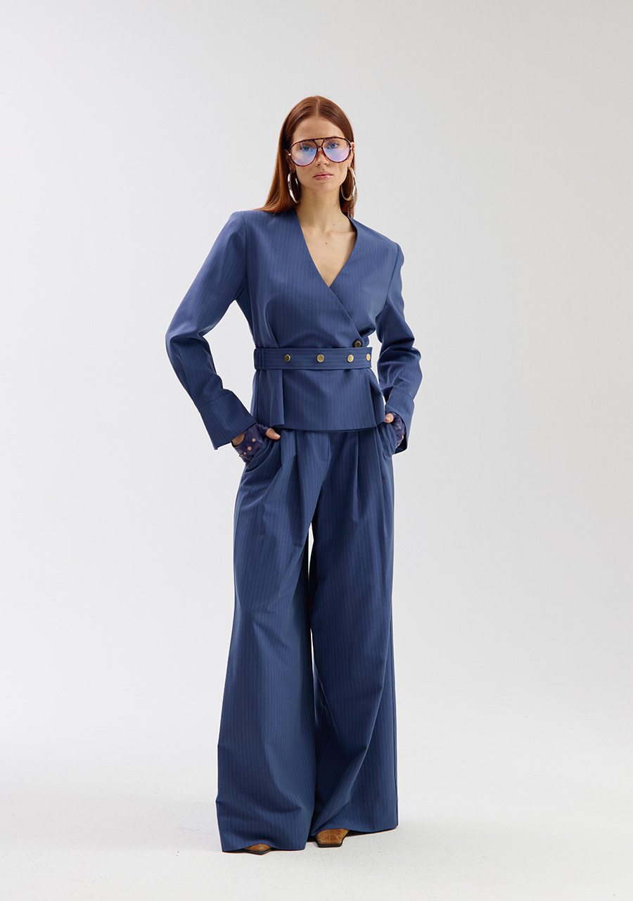 Harper & Yve Broek Mason SS6N105 Raf blauw